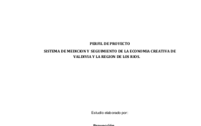 Sistema de Medicion y Seguimiento de la Economía Creativa de Valdivia y la Región de los Ríos