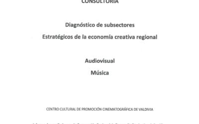 Diagnostico de subsectores ESTRATÉGICOS de la economia creativa regional audiovisual y musica